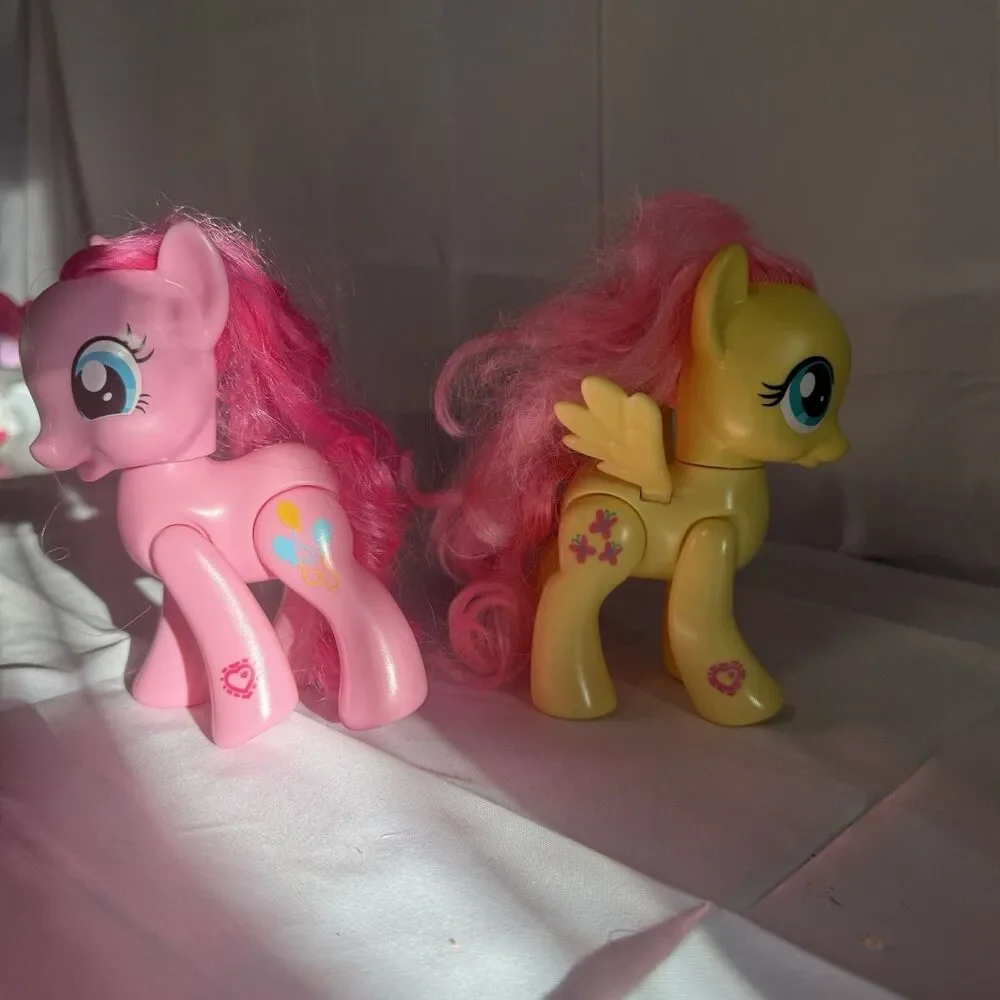 My Little Pony Lot Of 2 G4 Hasbro 2015 Shutterfly Pinkie Pie Articulated  Bundle